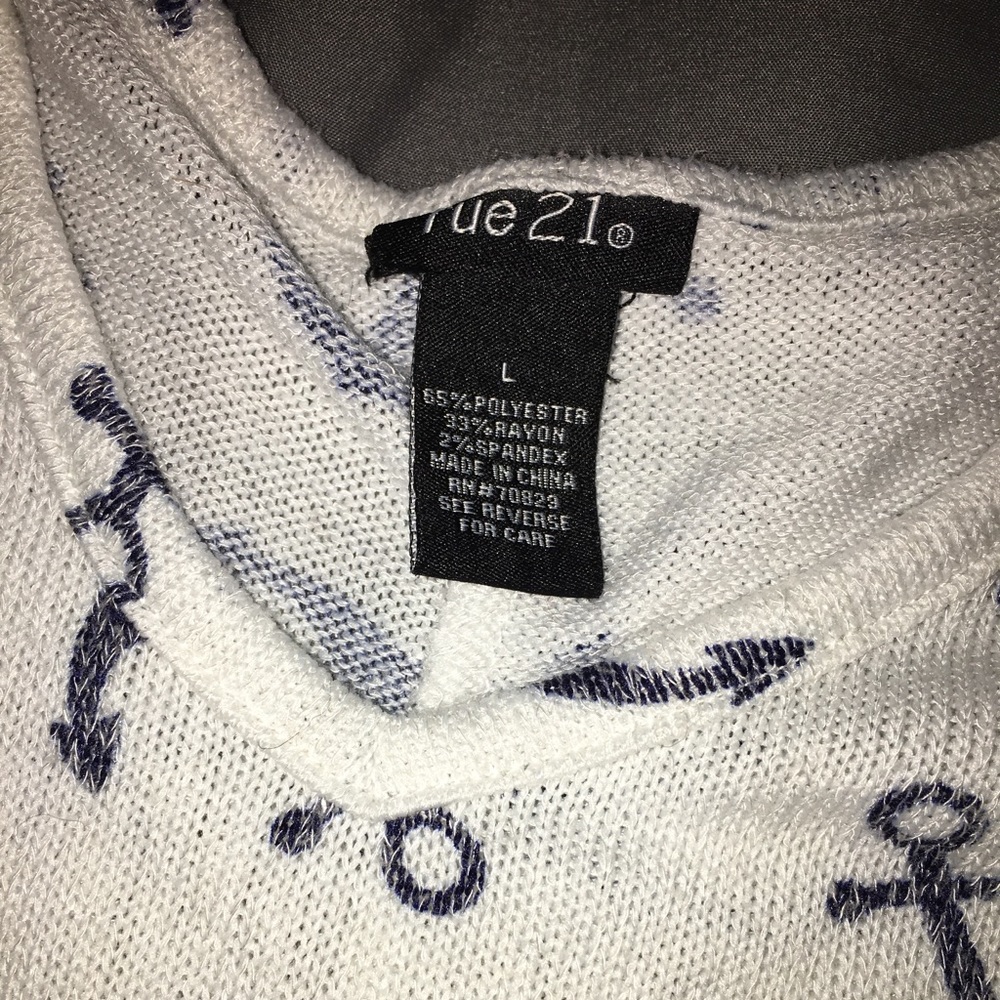 Rue 21 anchor sweater